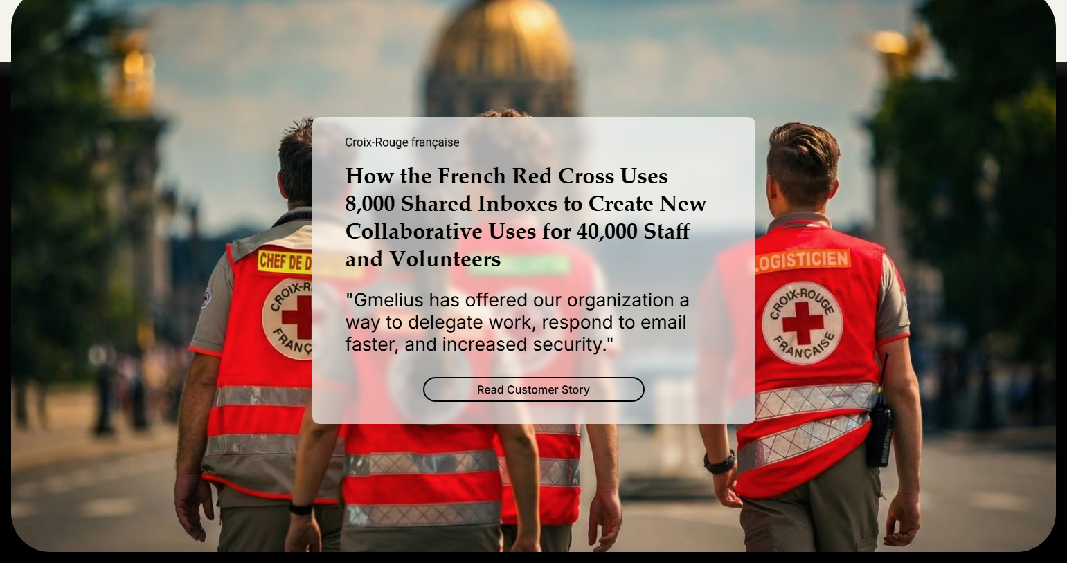 Testimonials Section @Gmelius