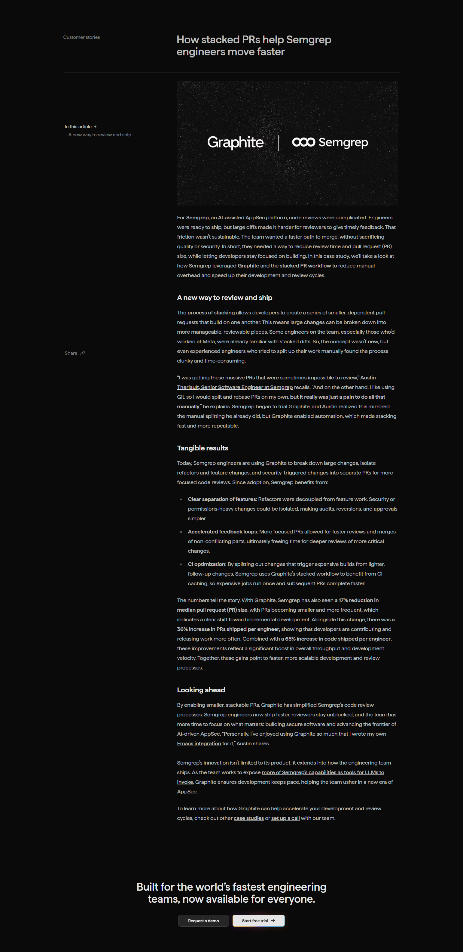 Case Study @Graphite