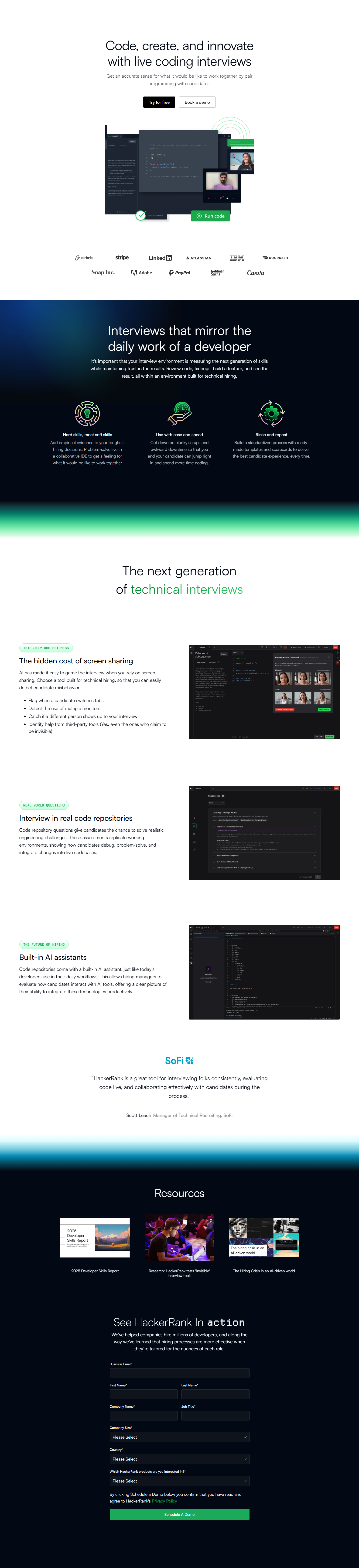 Product Page @HackerRank