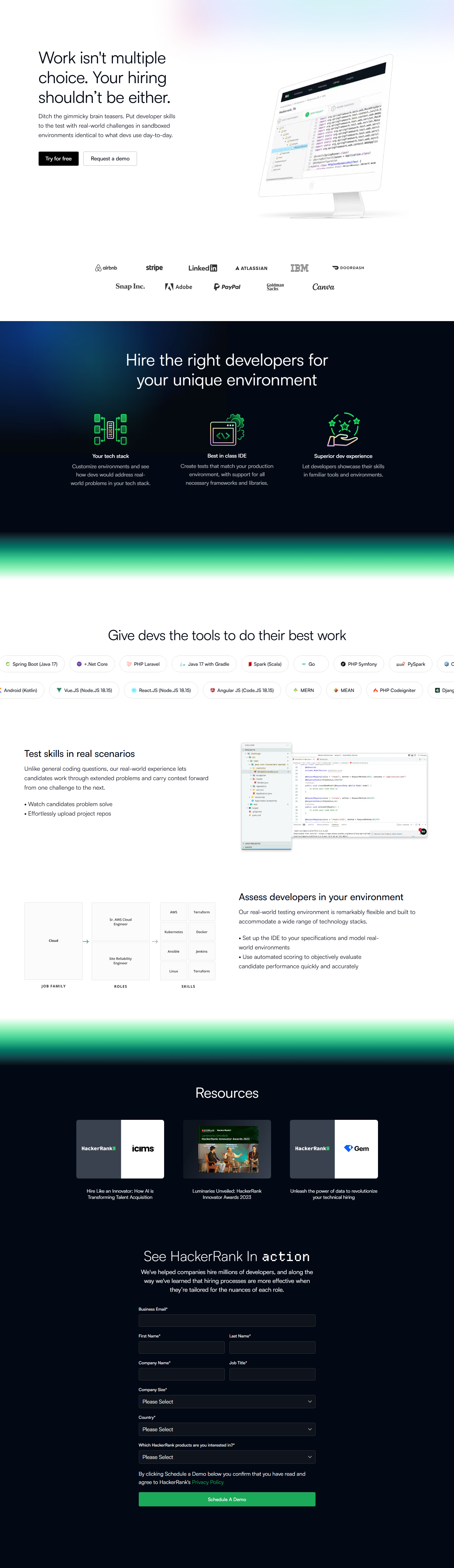 Features @HackerRank