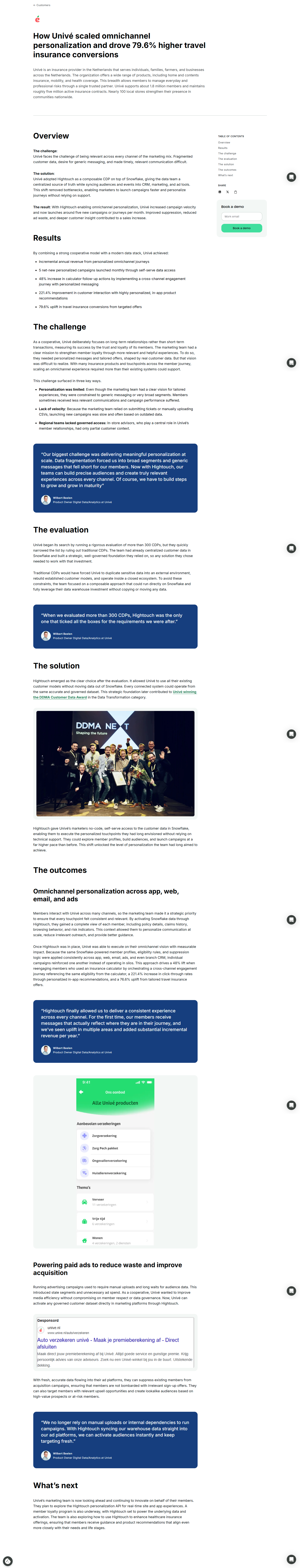 Case Study @Hightouch