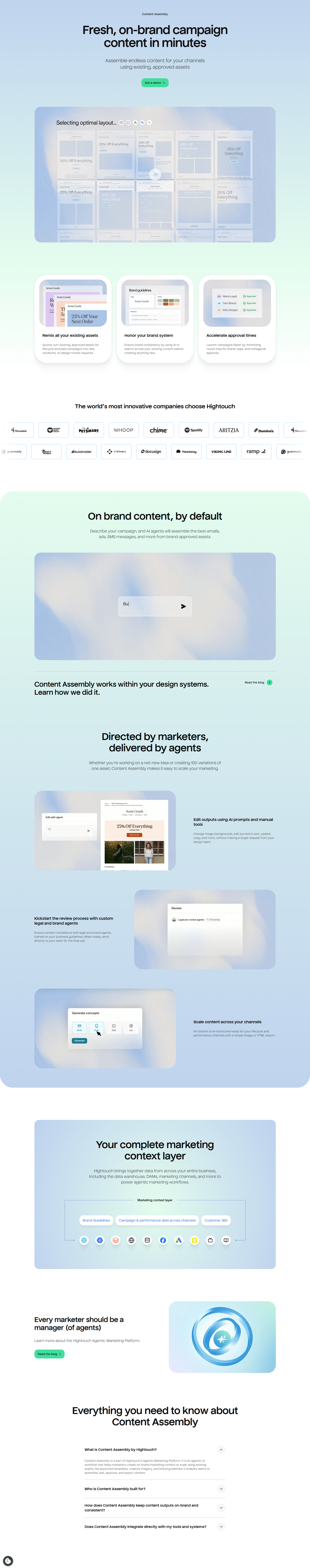 Product Page @Hightouch