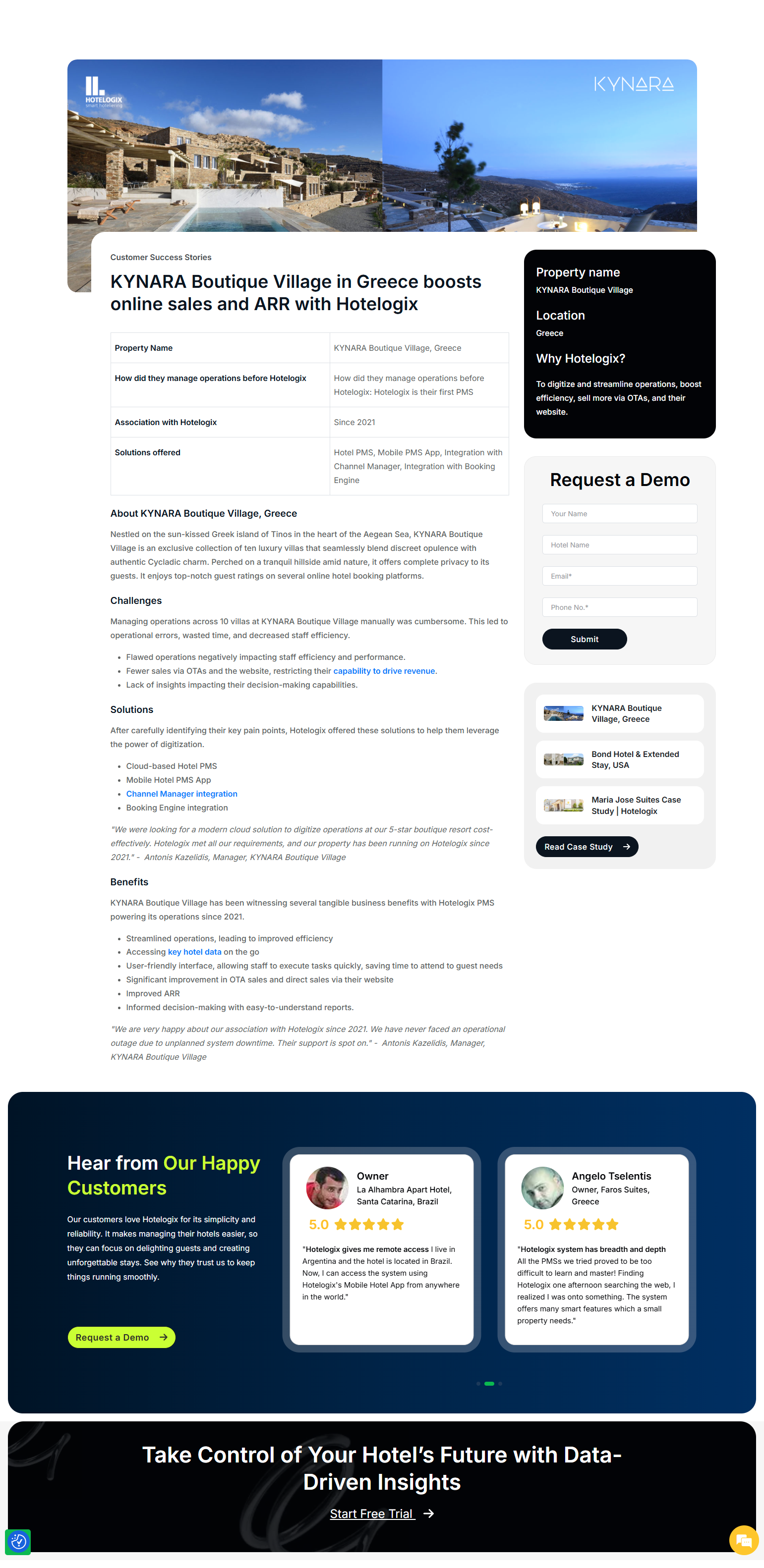 Case Study @Hotelogix