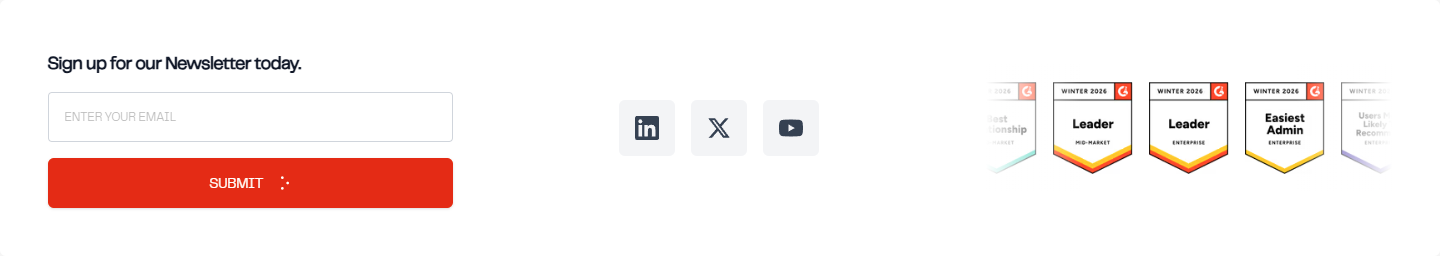 Newsletter Signup @Orderful