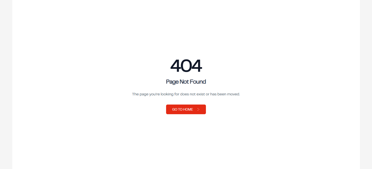 404 Error @Orderful