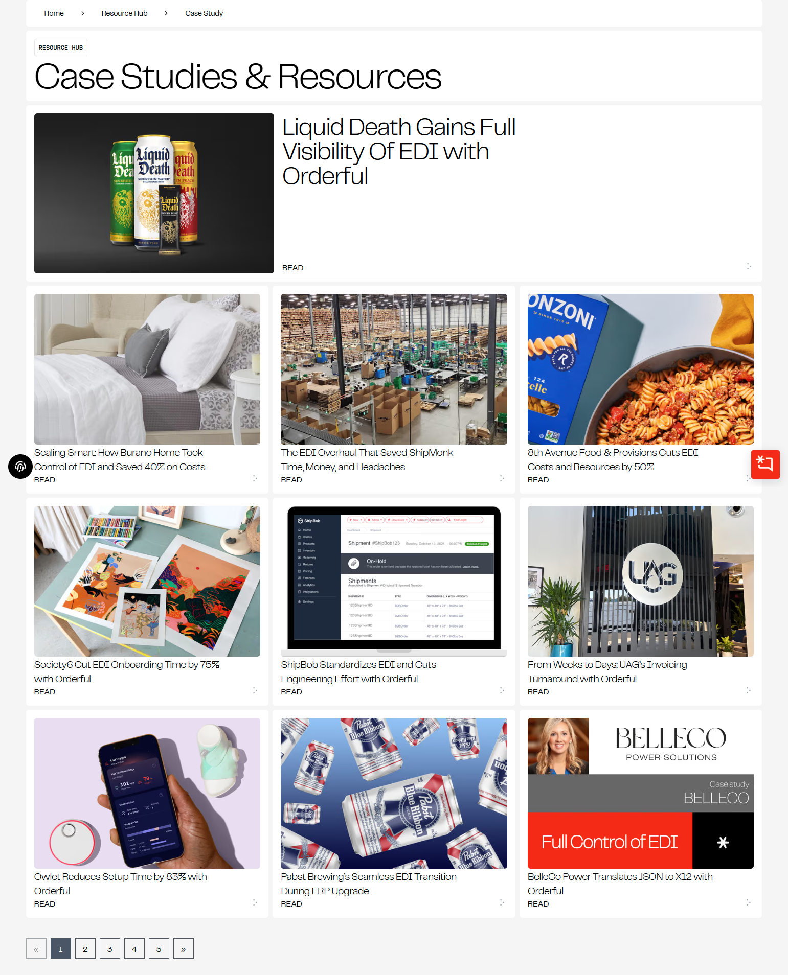 Case Study Index @Orderful