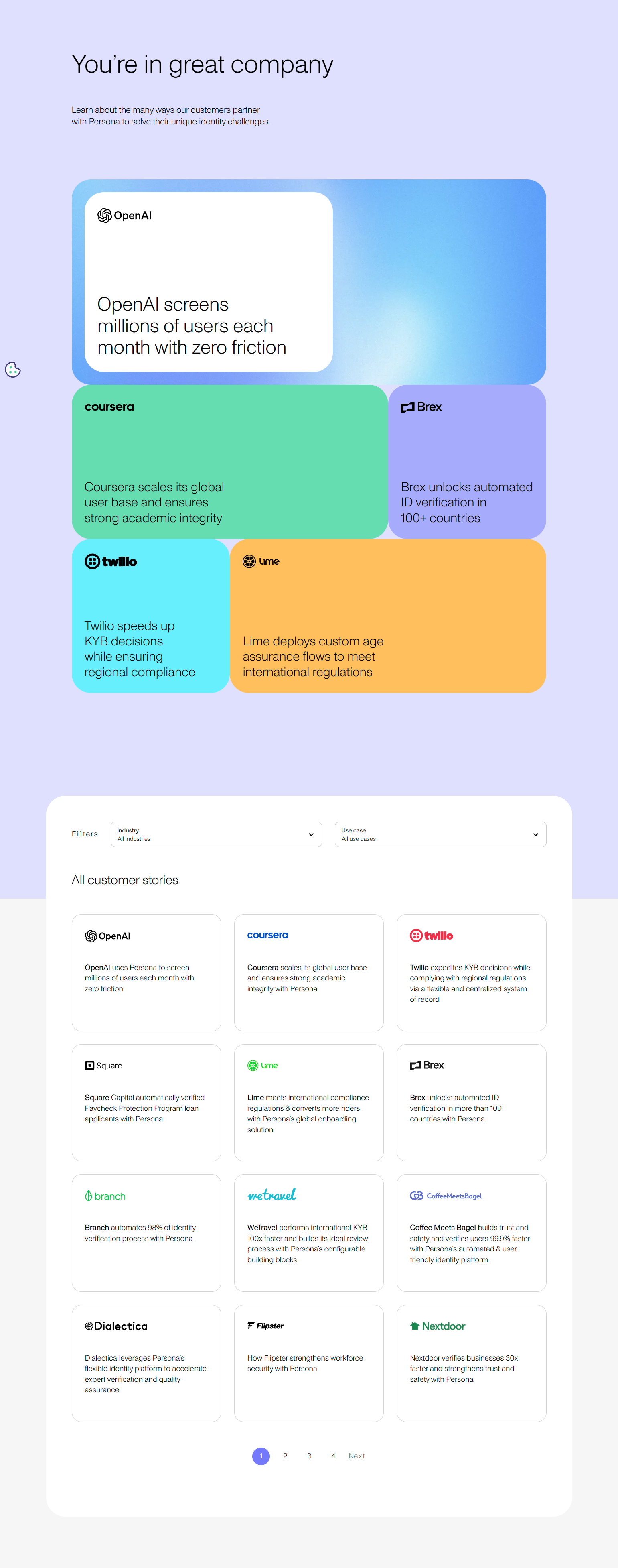 Case Study Index @Persona