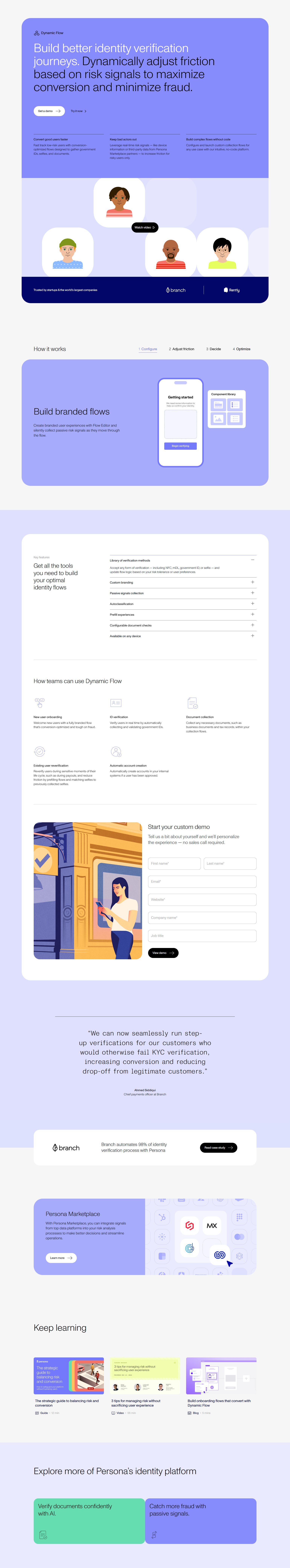Product Page @Persona