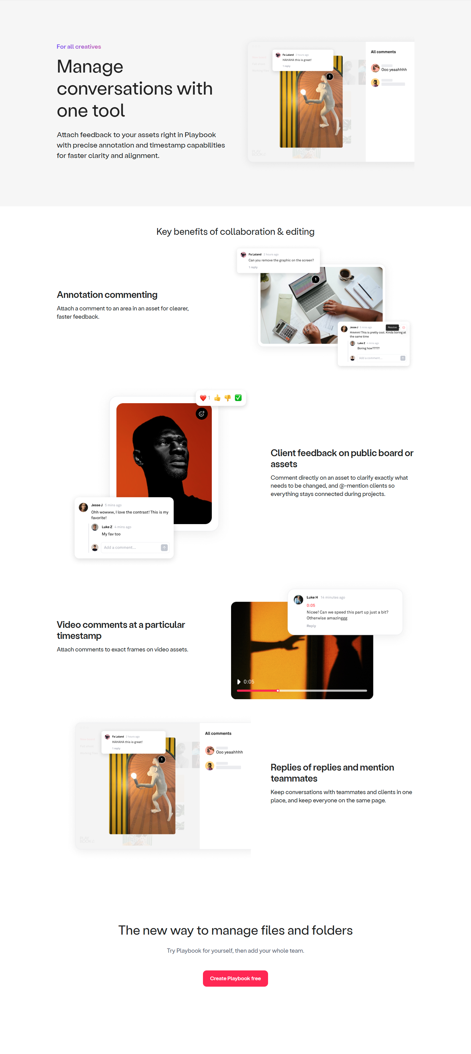 Product Page @Playbook