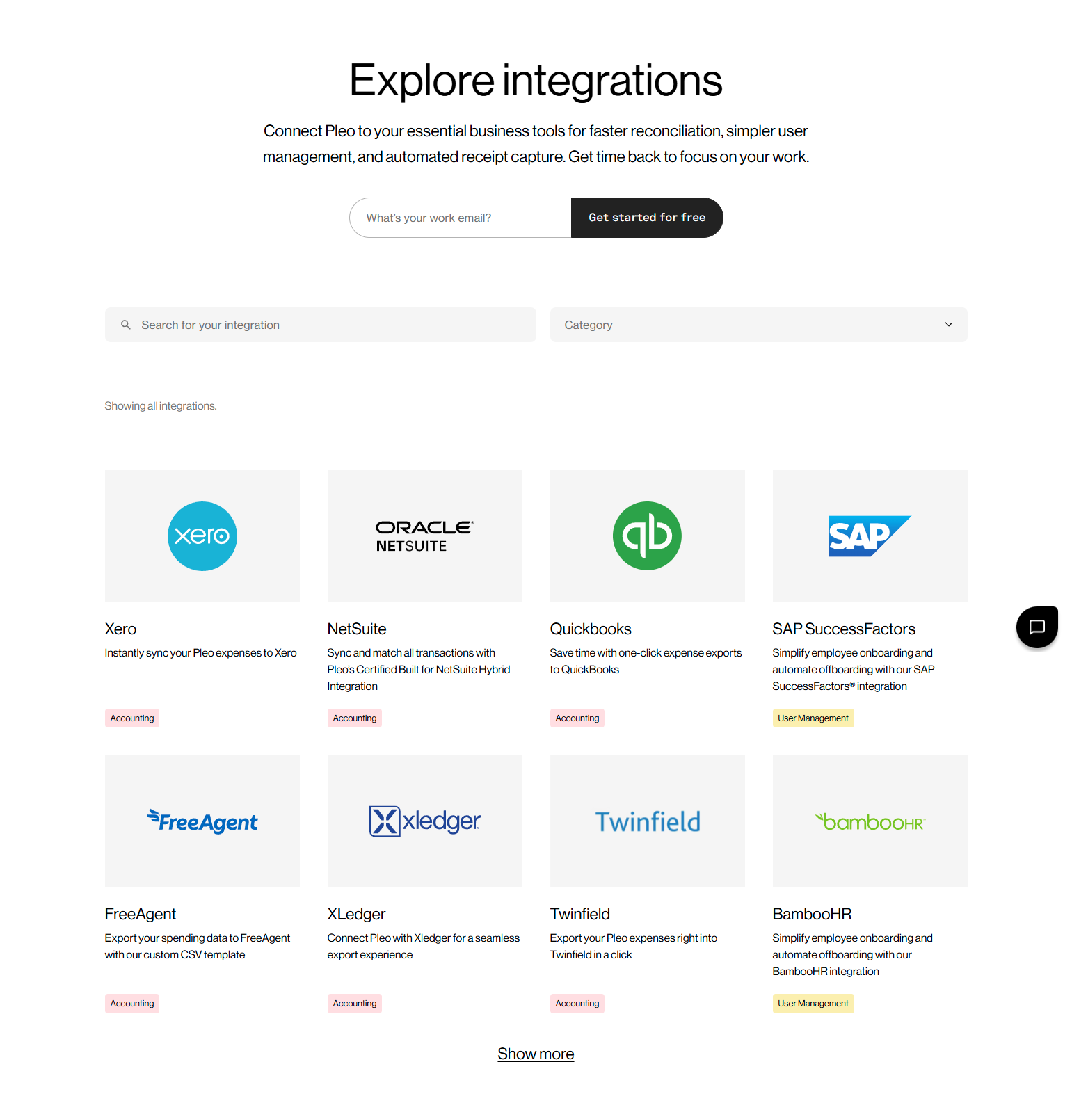 Integrations @Pleo