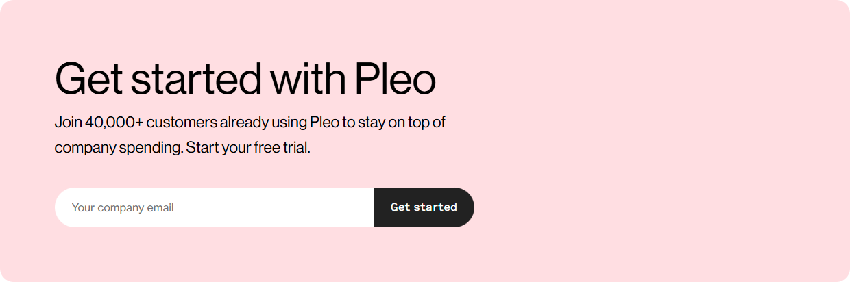 CTA @Pleo