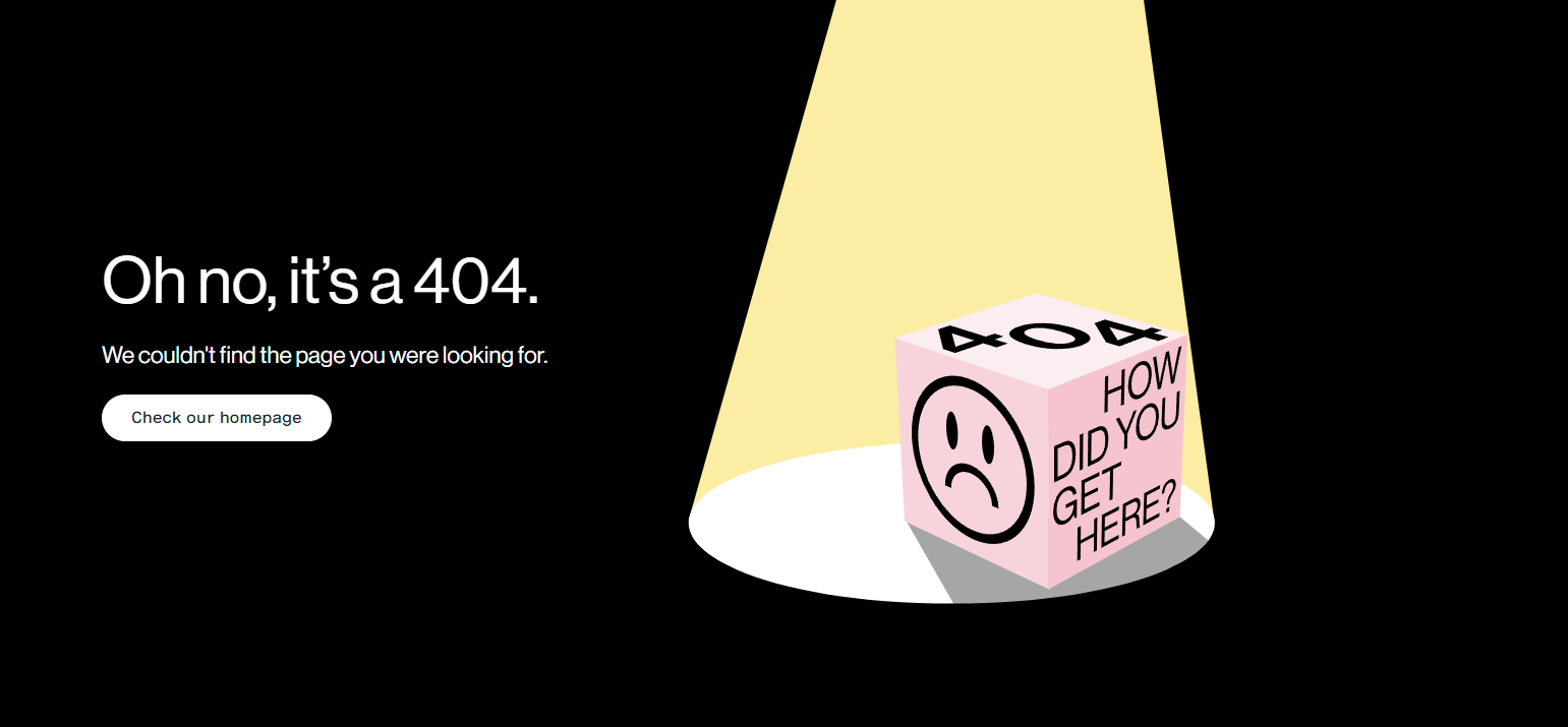 404 Error @Pleo