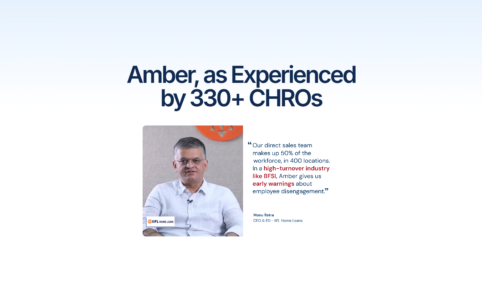 Testimonials Section @inFeedo