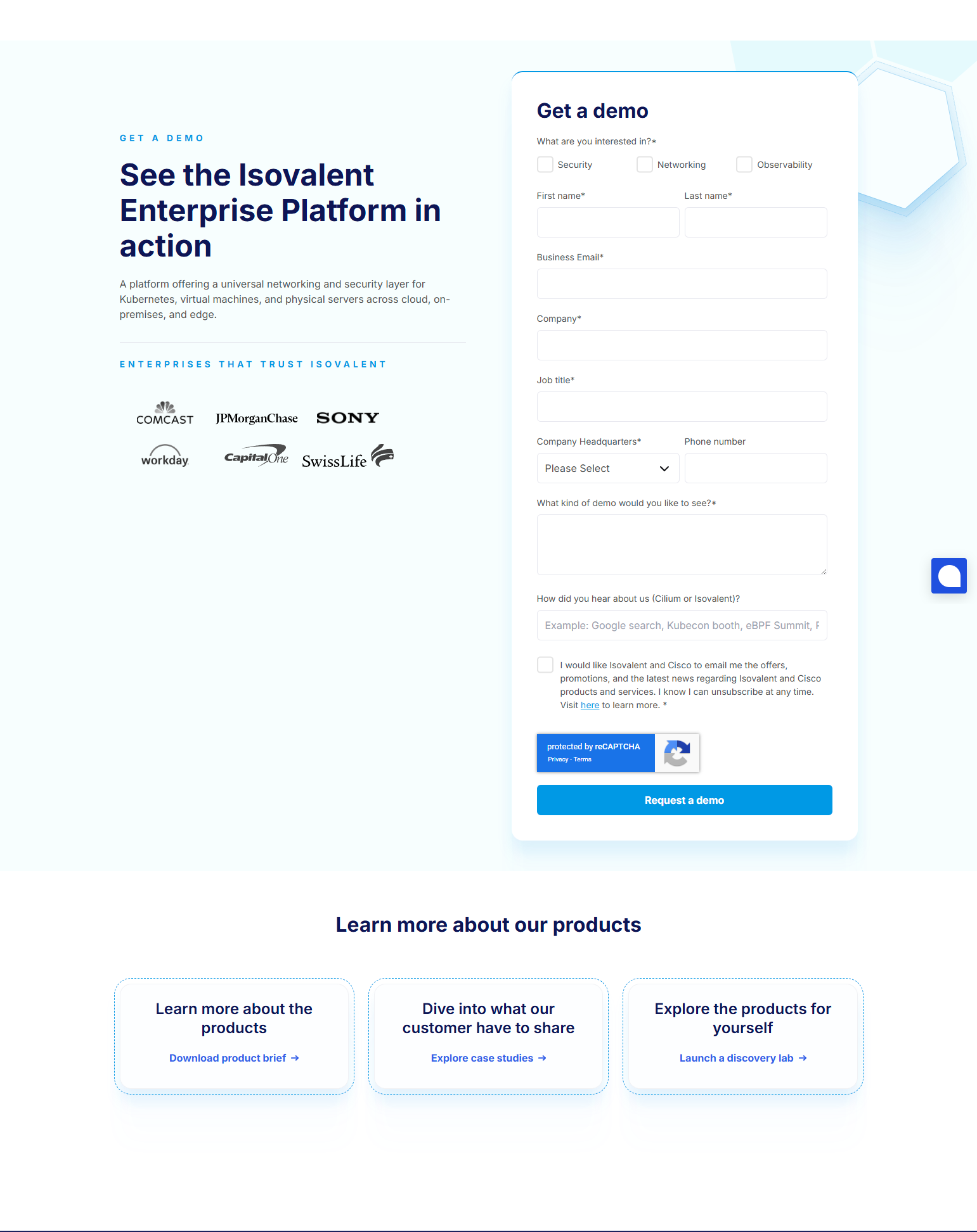 Contact Sales @Isovalent