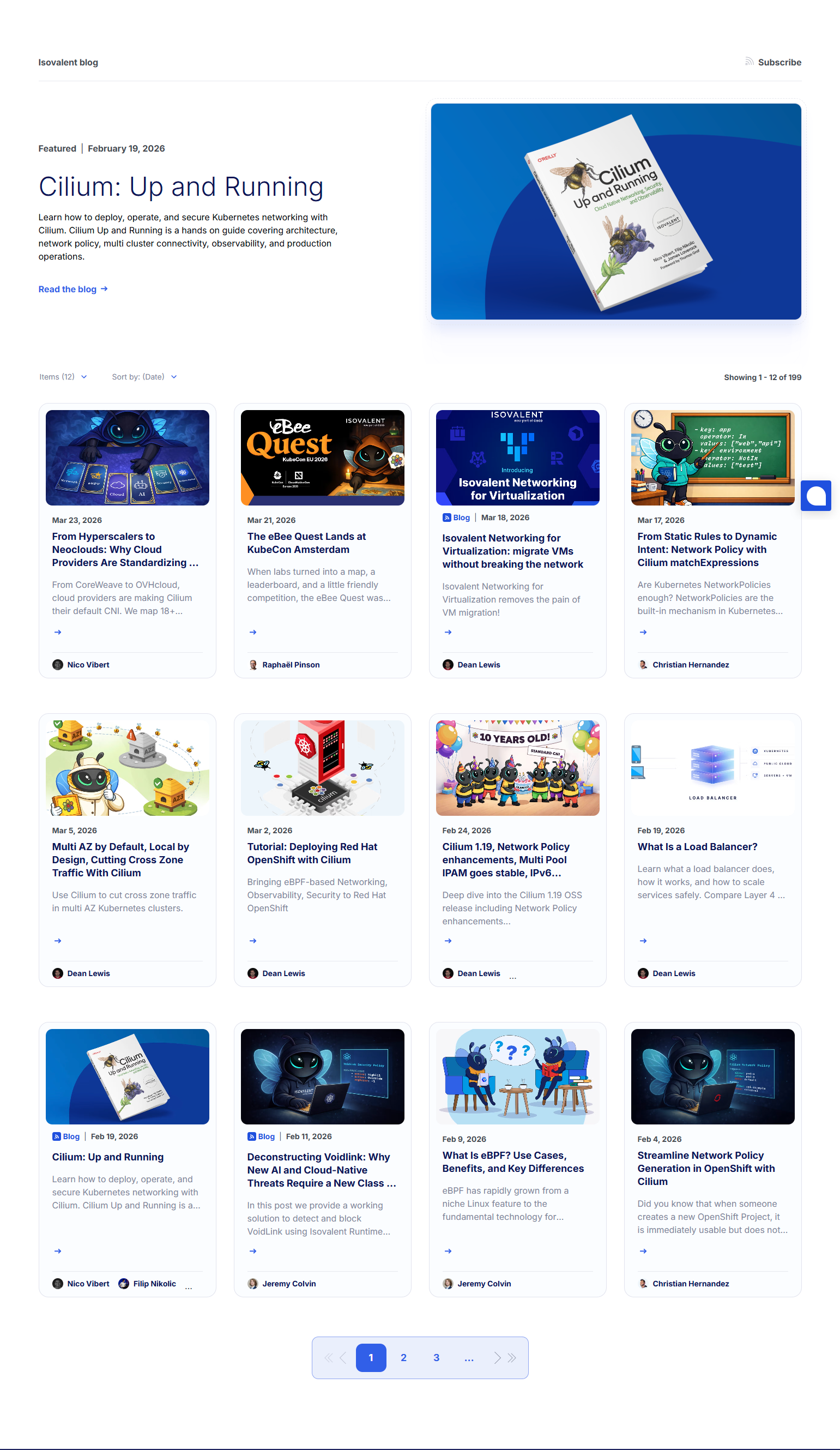 Blog Index @Isovalent