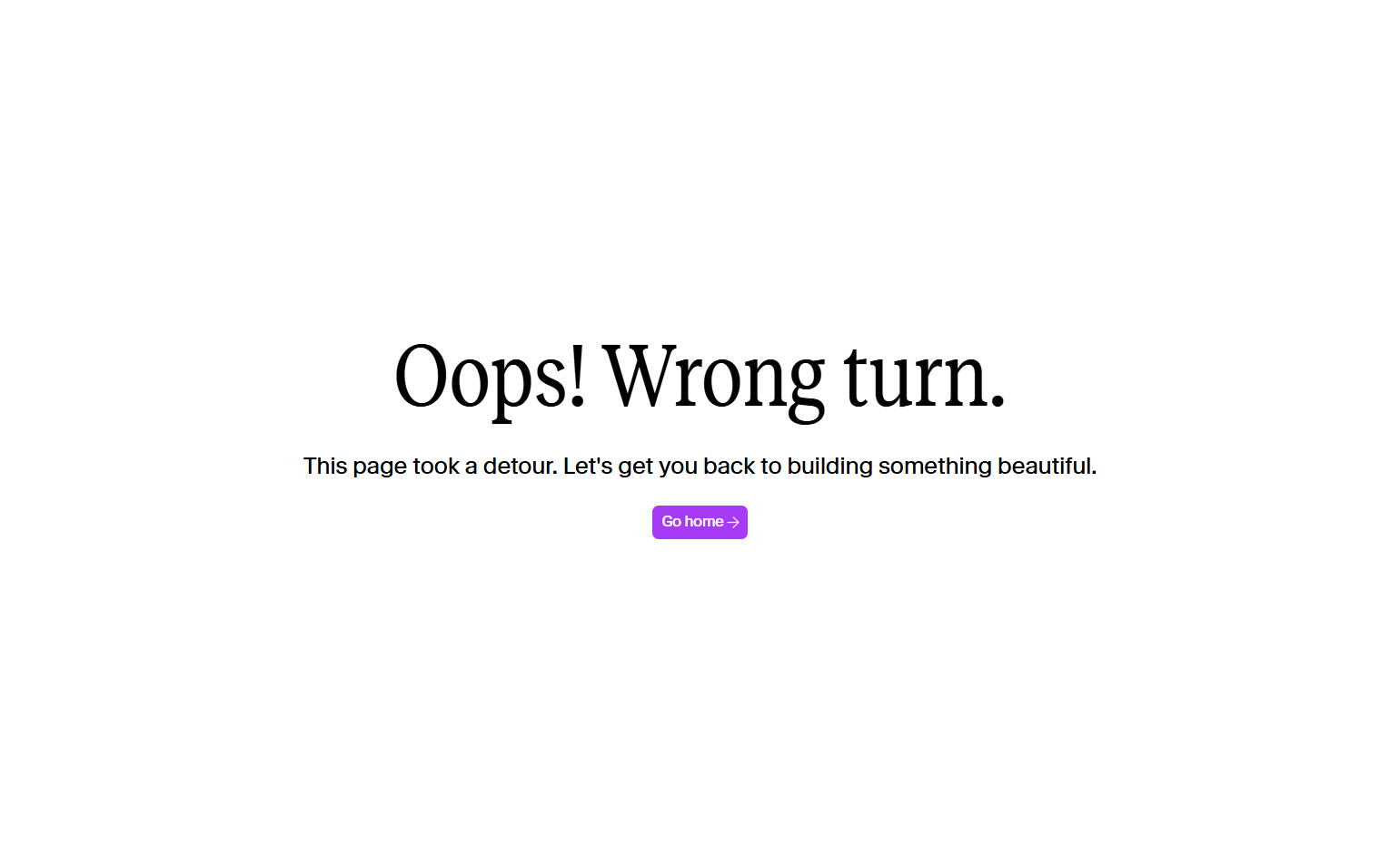 404 Error @Mutiny