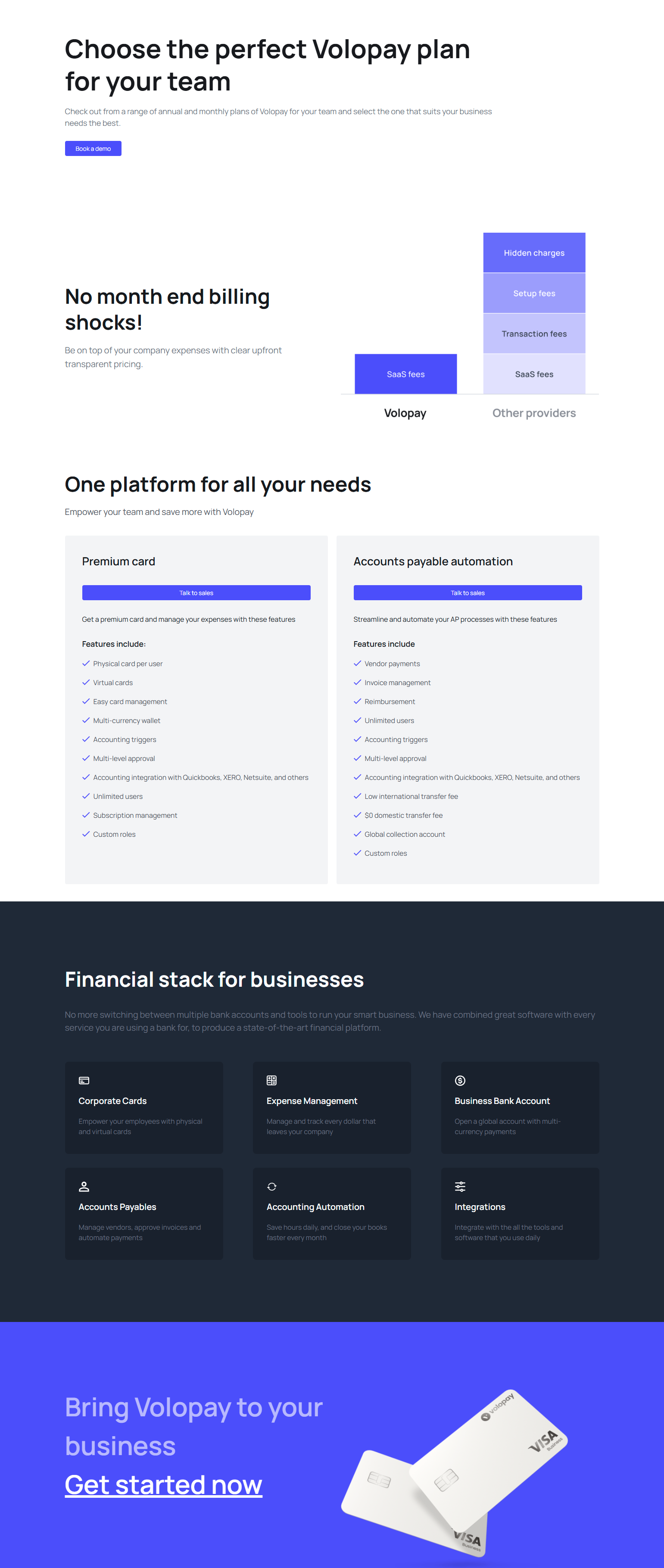 Pricing Page @Volopay
