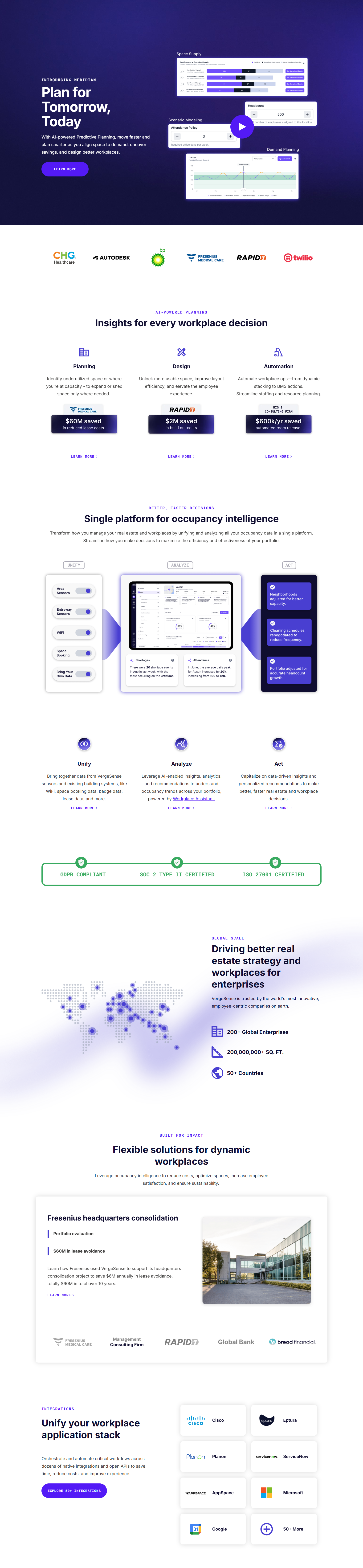 Landing Page @VergeSense
