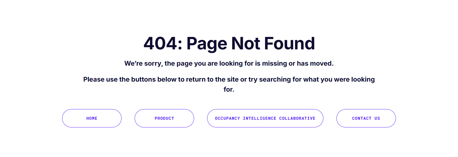 404 Error @VergeSense