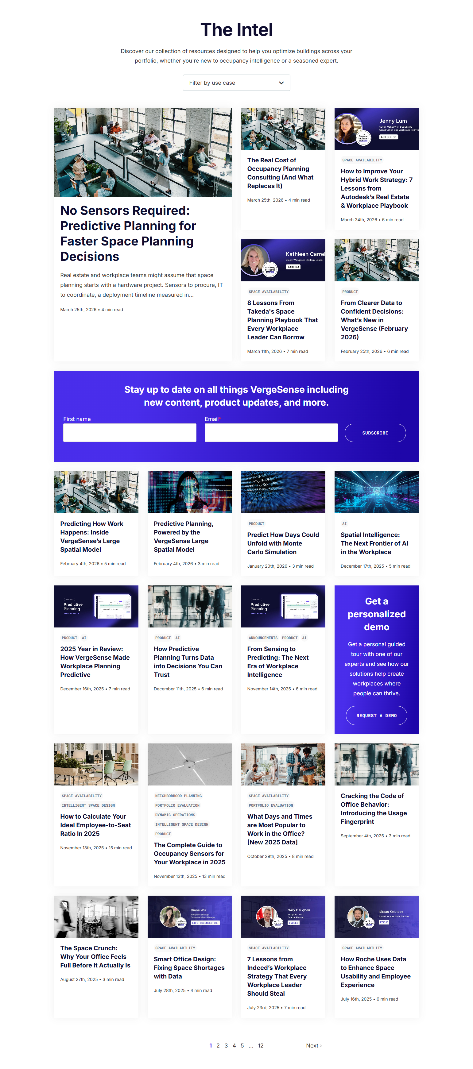 Blog Index @VergeSense