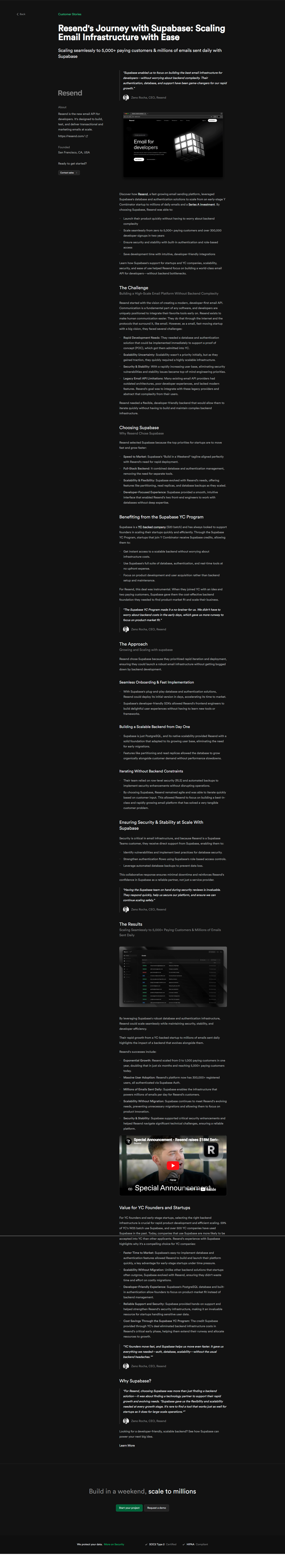 Case Study @Supabase