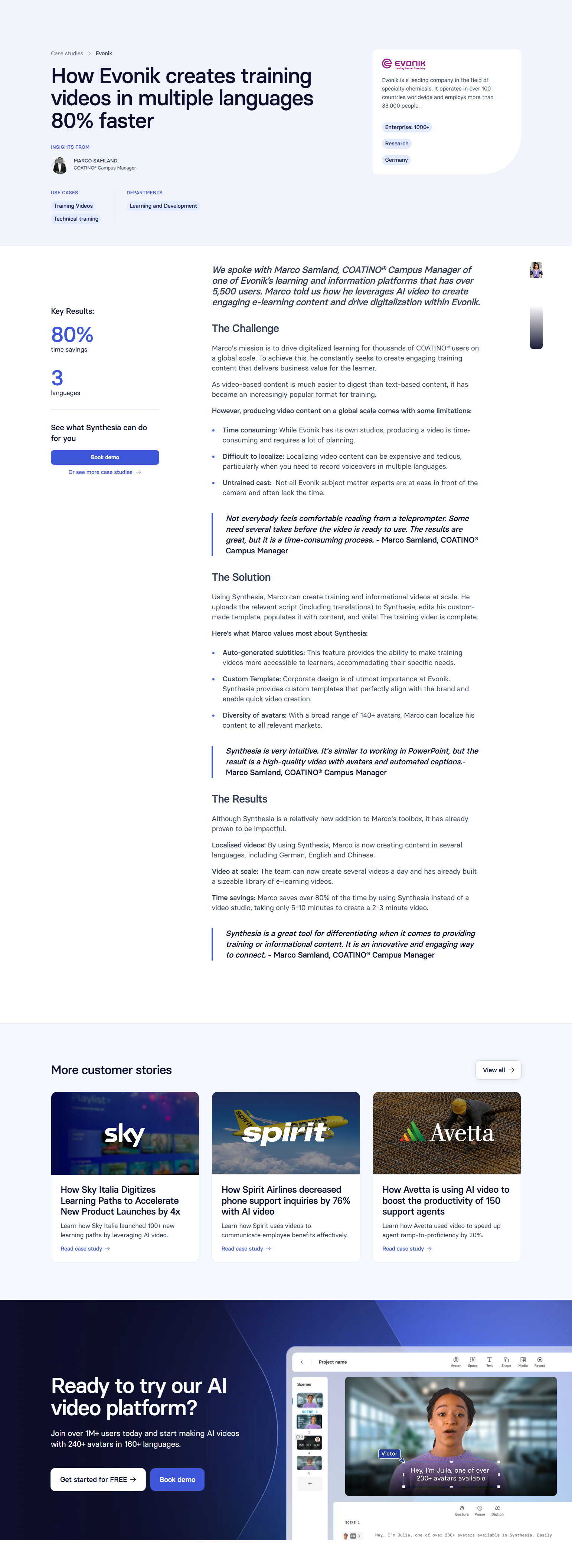 Case Study @Synthesia