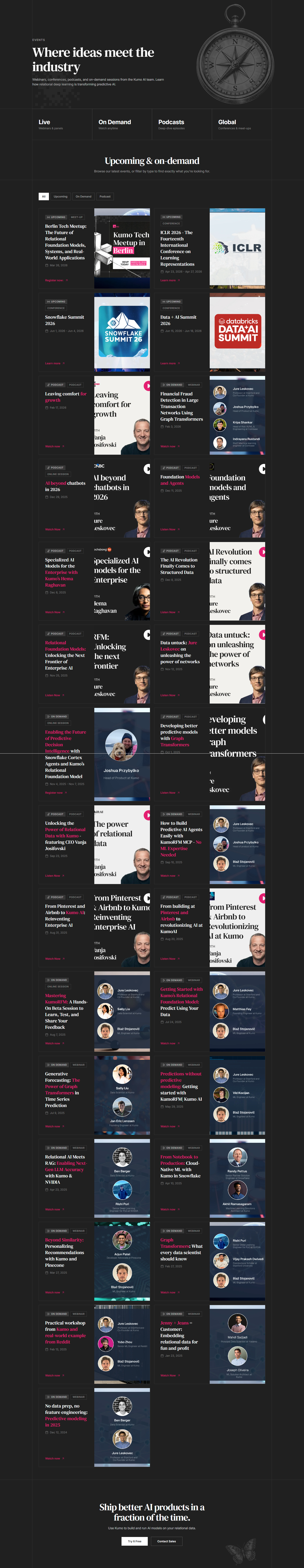 Events / Webinars @Kumo