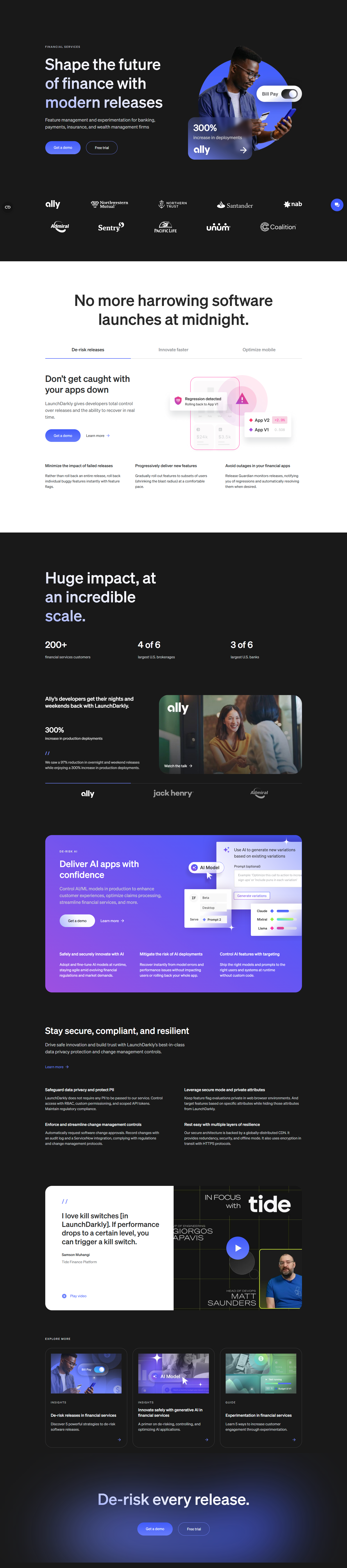 Features @LaunchDarkly