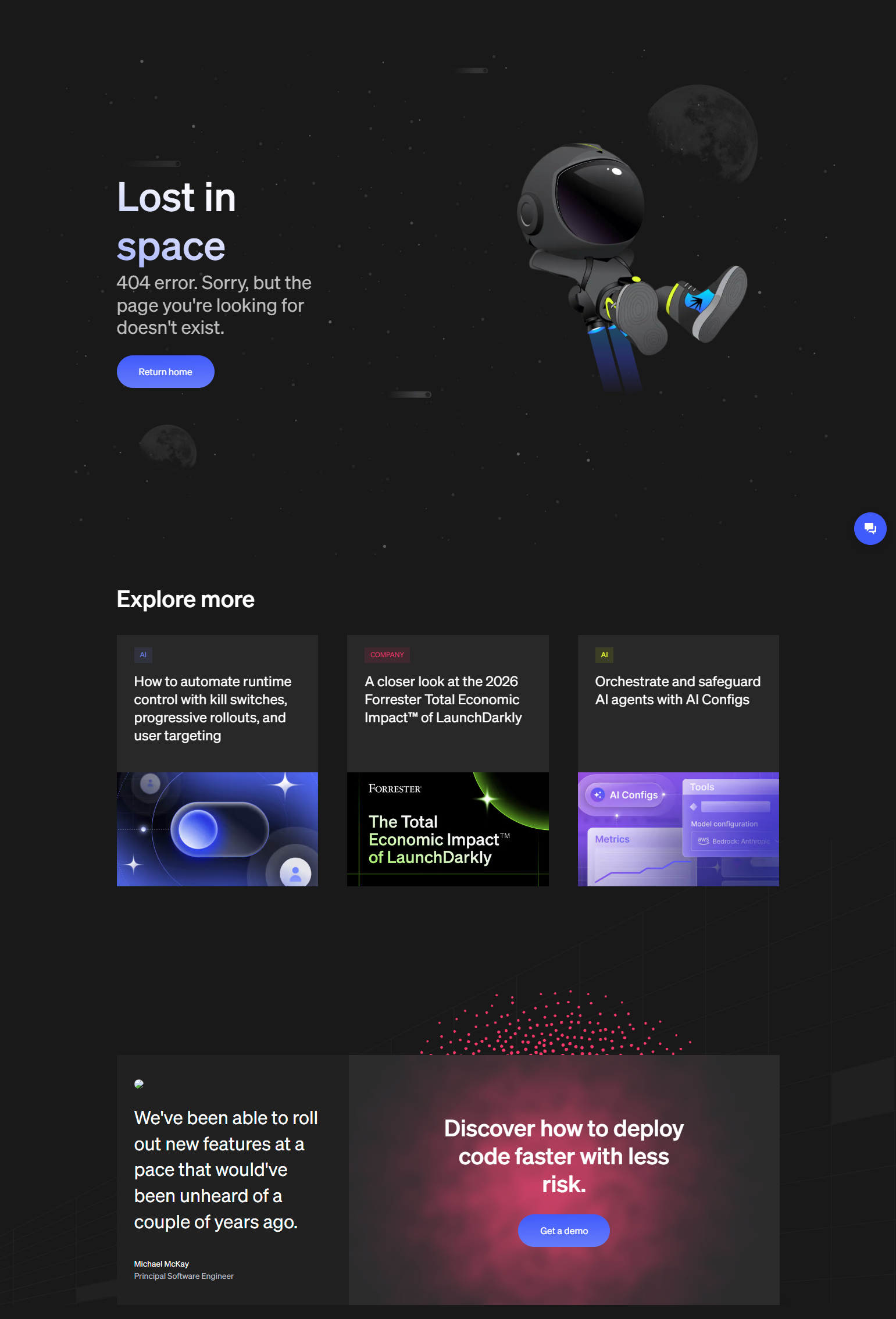 404 Error @LaunchDarkly