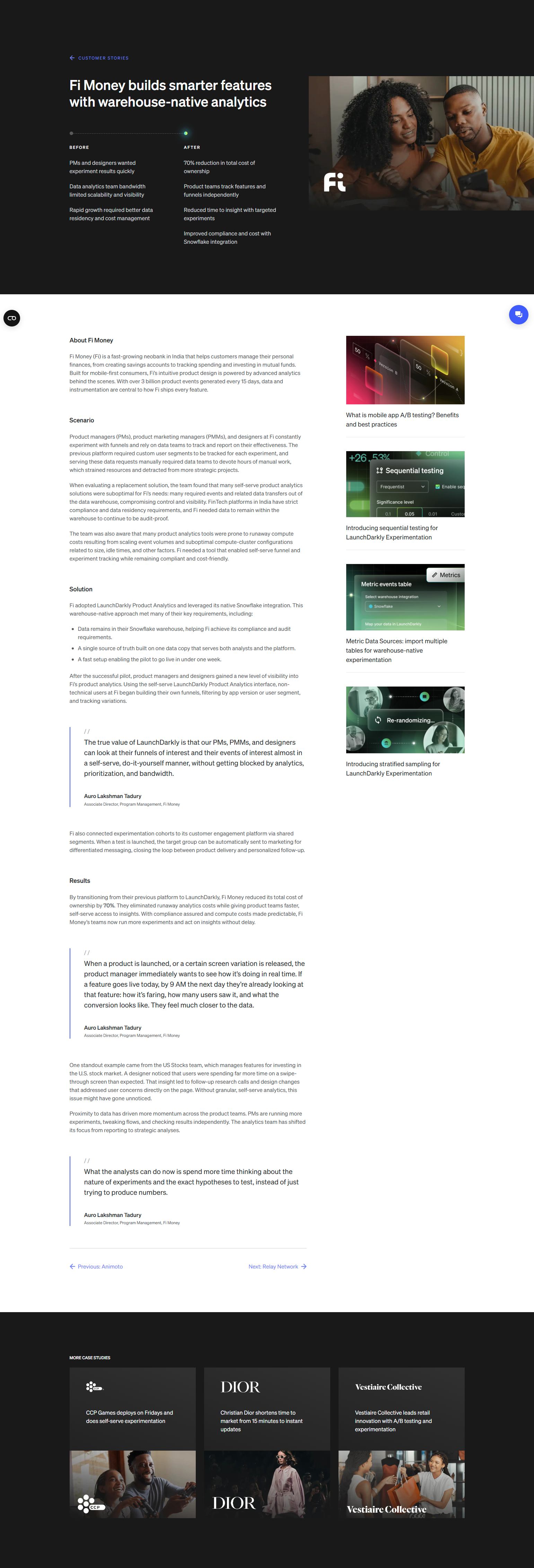 Case Study @LaunchDarkly