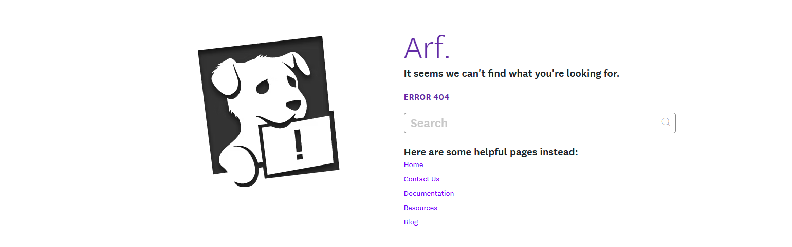 404 Error @Datadog