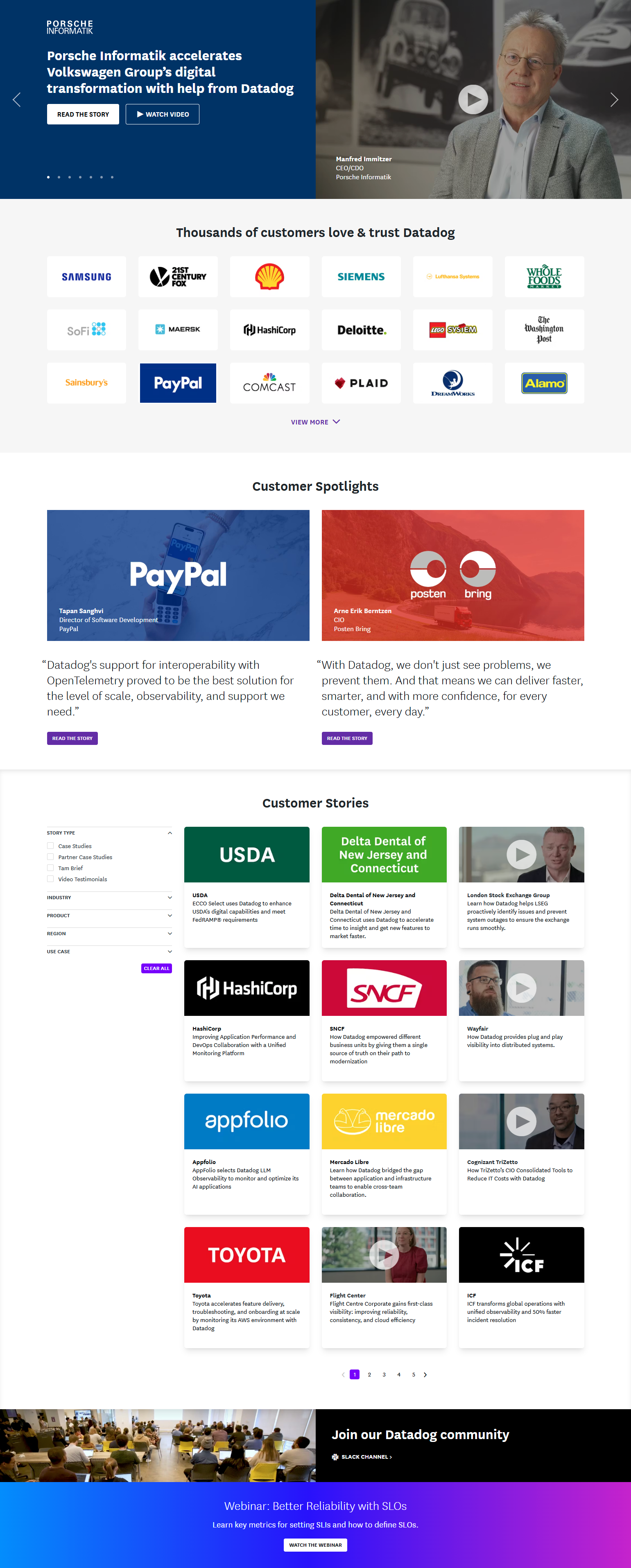 Case Study Index @Datadog