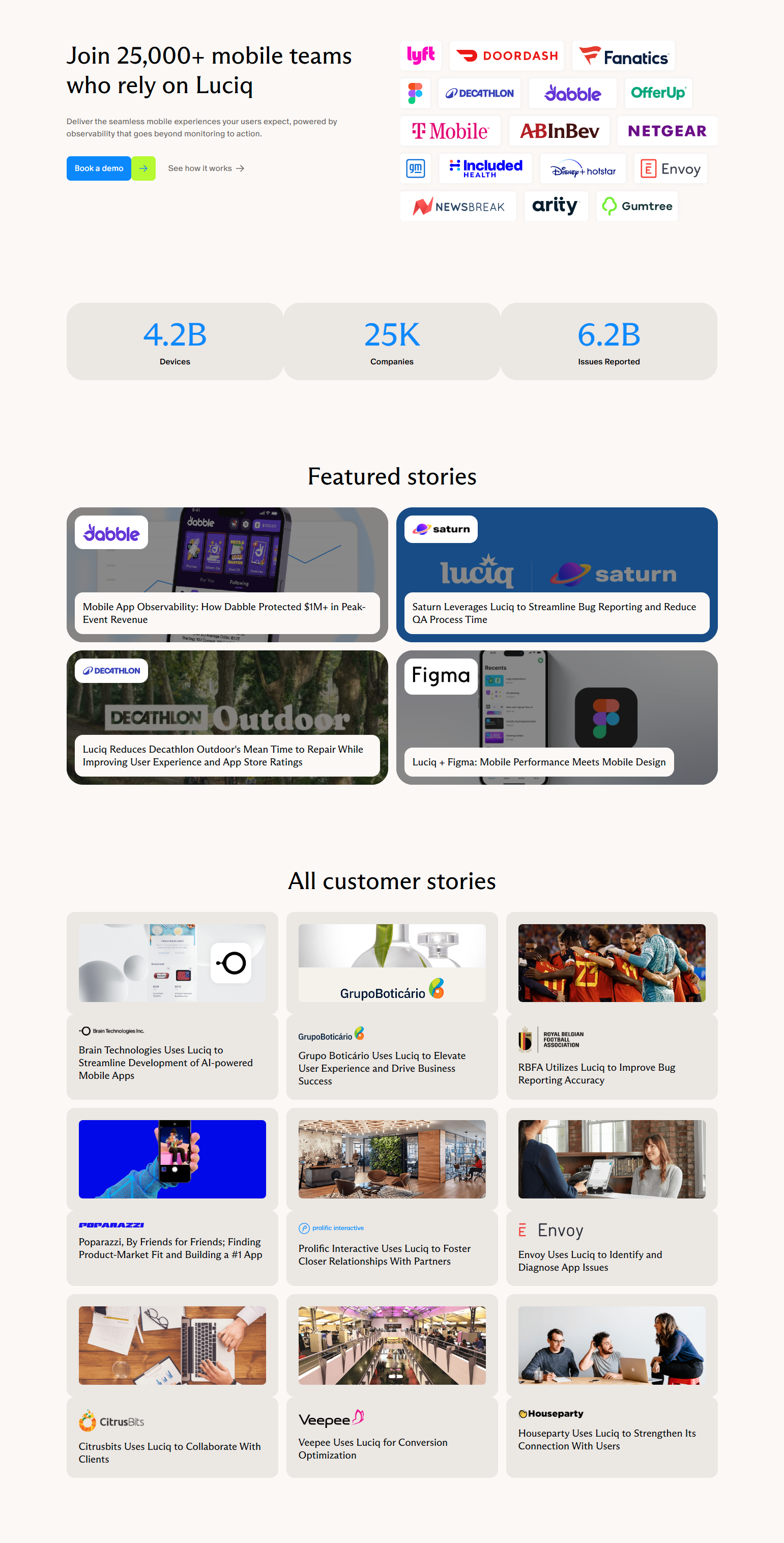 Case Study Index @Luciq