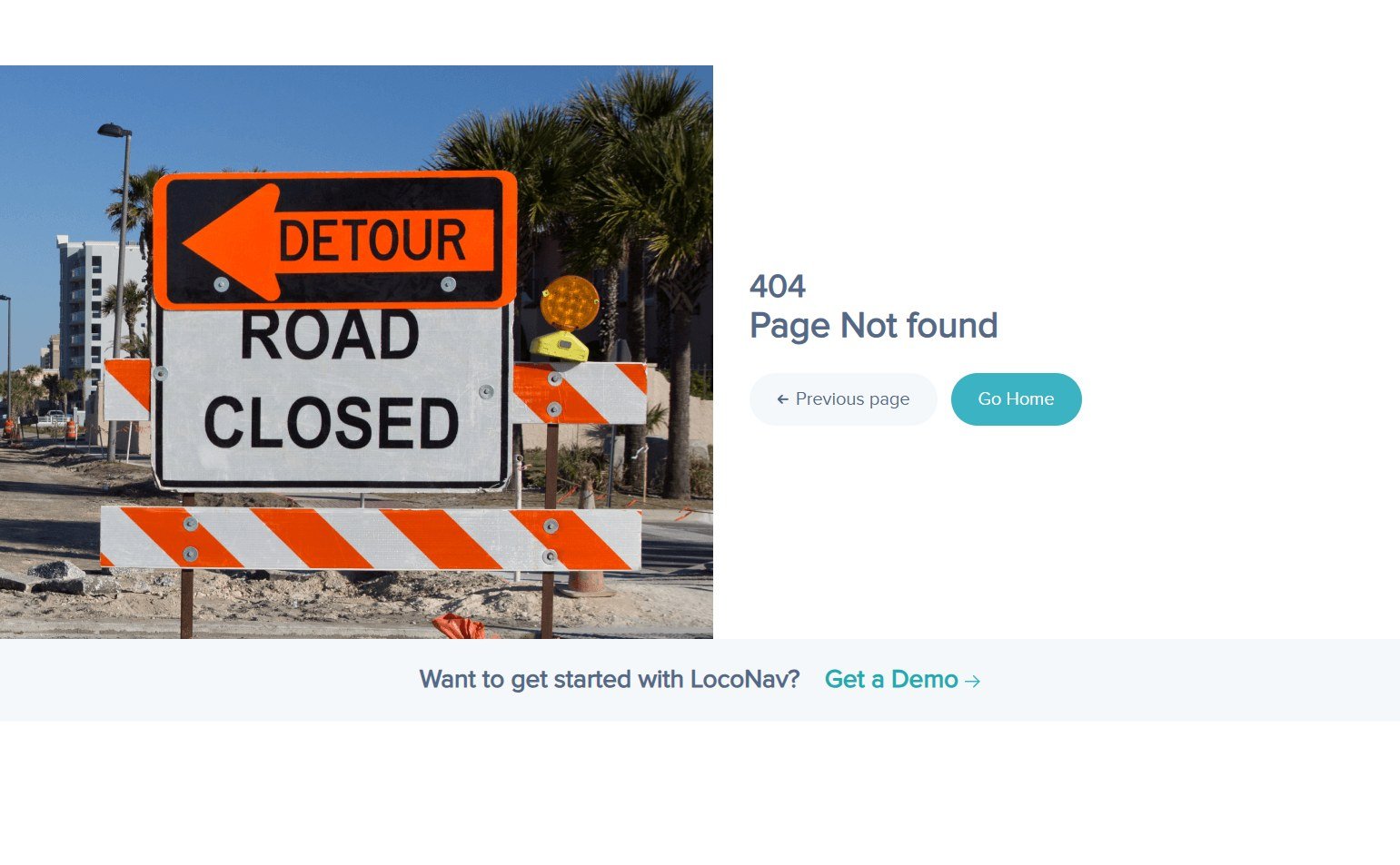 404 Error @LocoNav