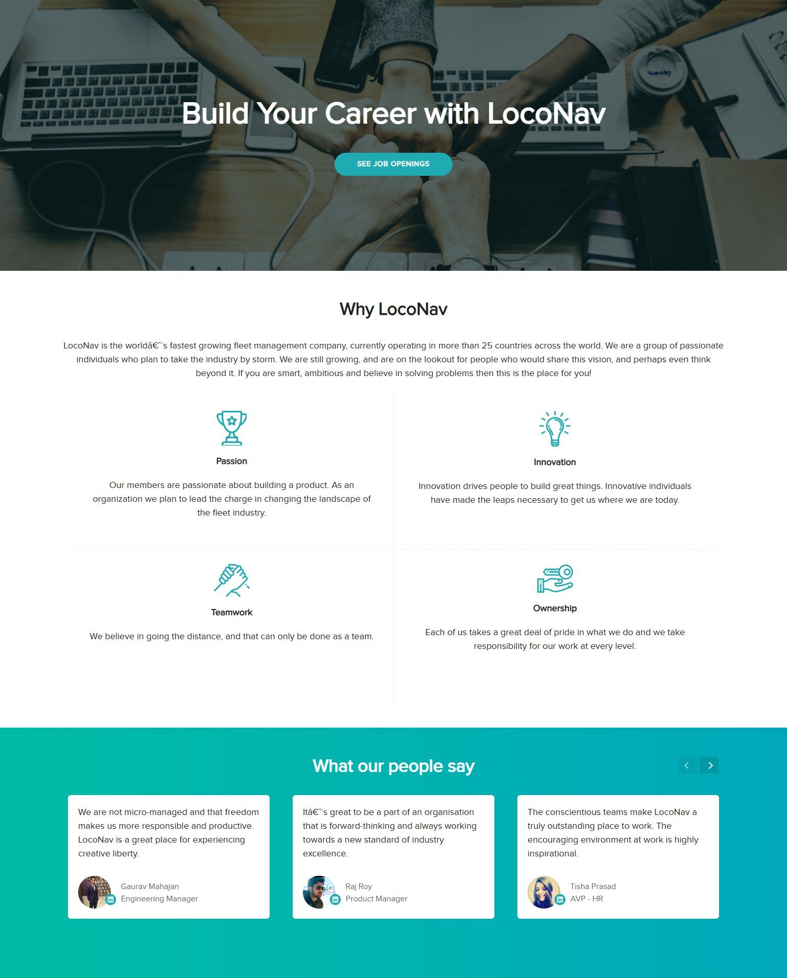 Careers @LocoNav