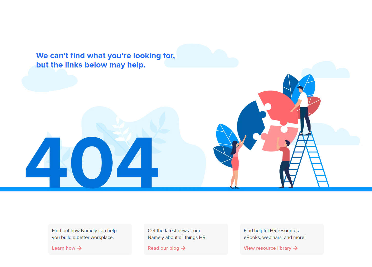 404 Error @Namely