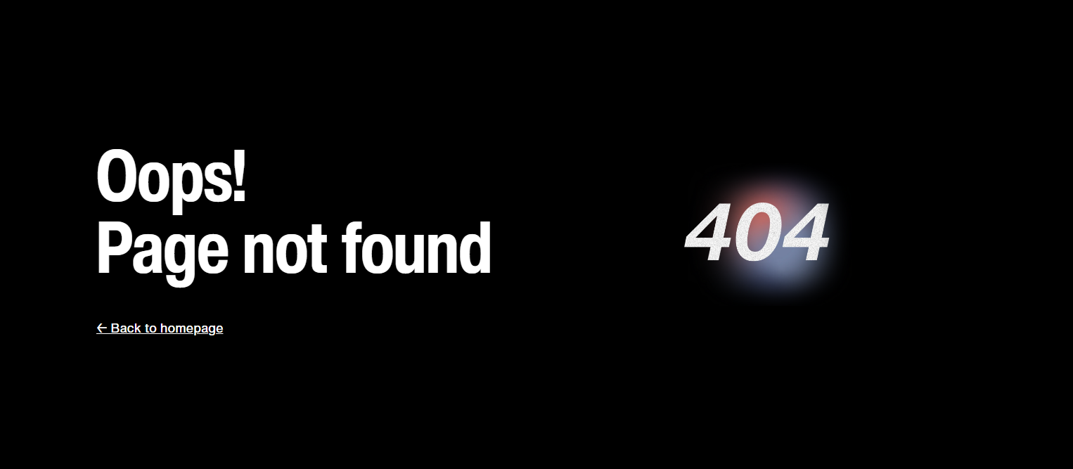 404 Error @Ophelia