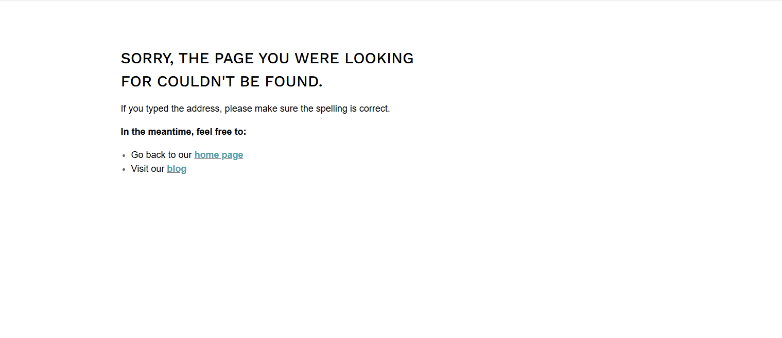 404 Error @Ripcord