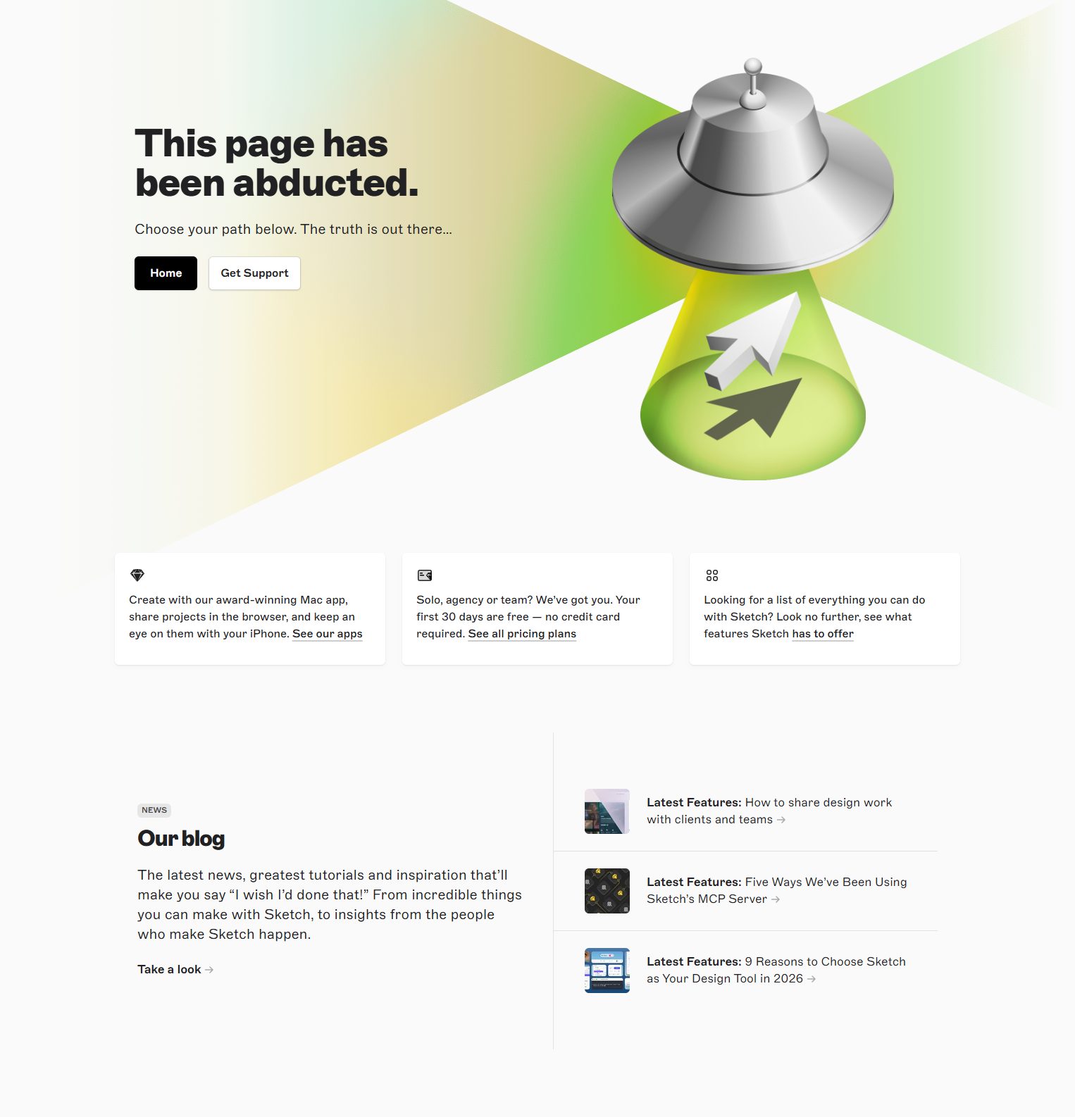 404 Error @Sketch