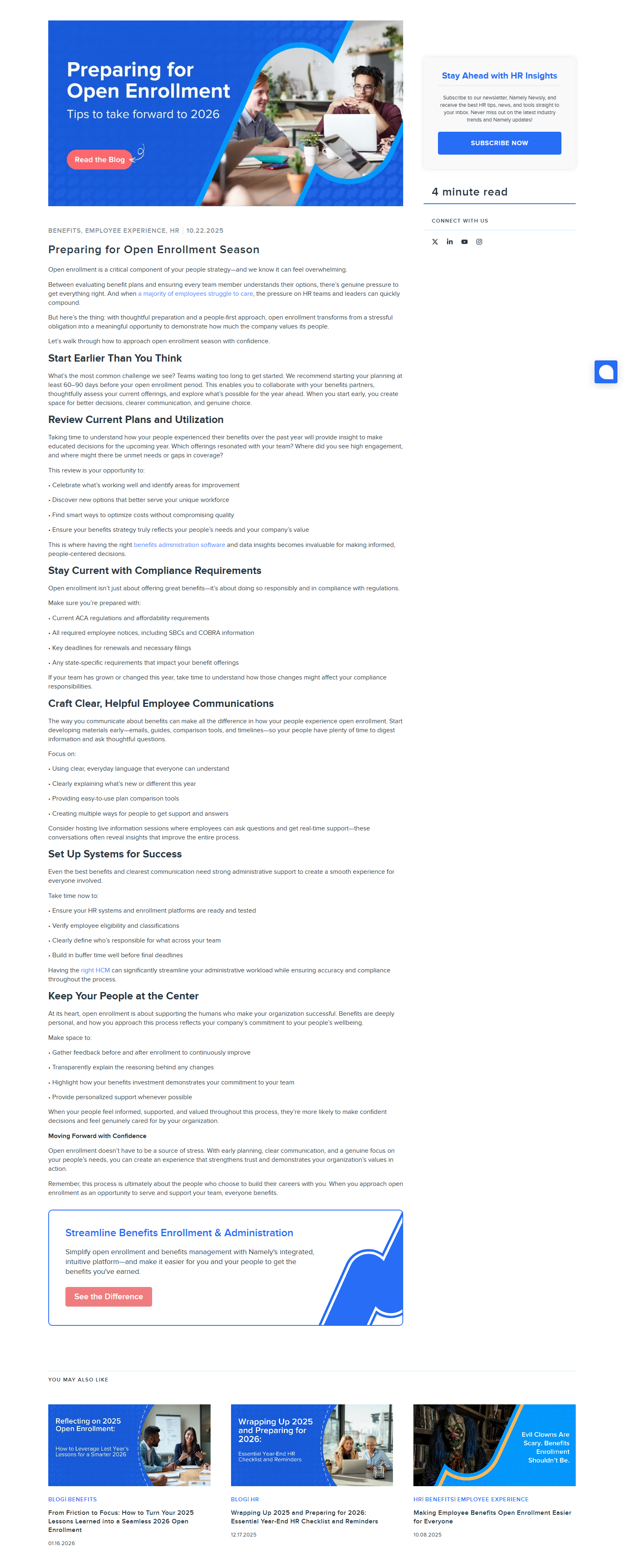 Blog Post @Namely