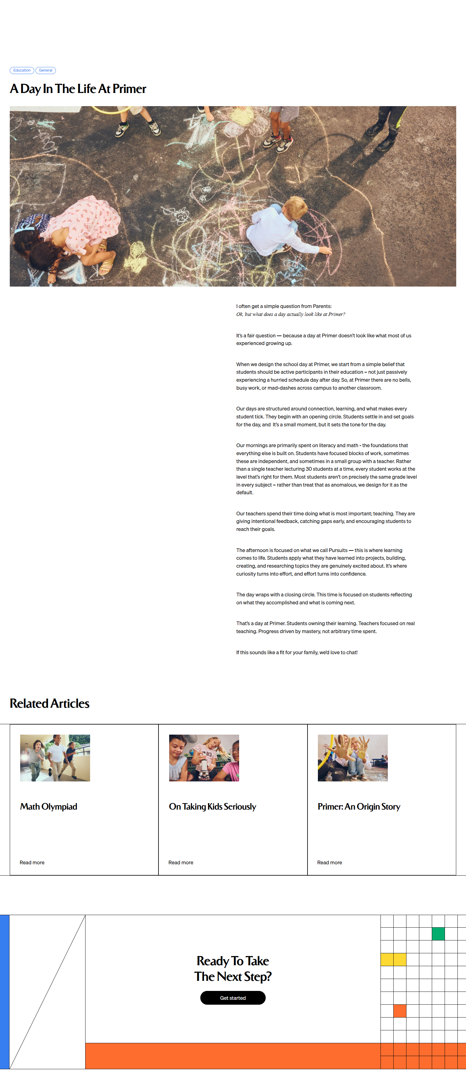 Blog Post @Primer