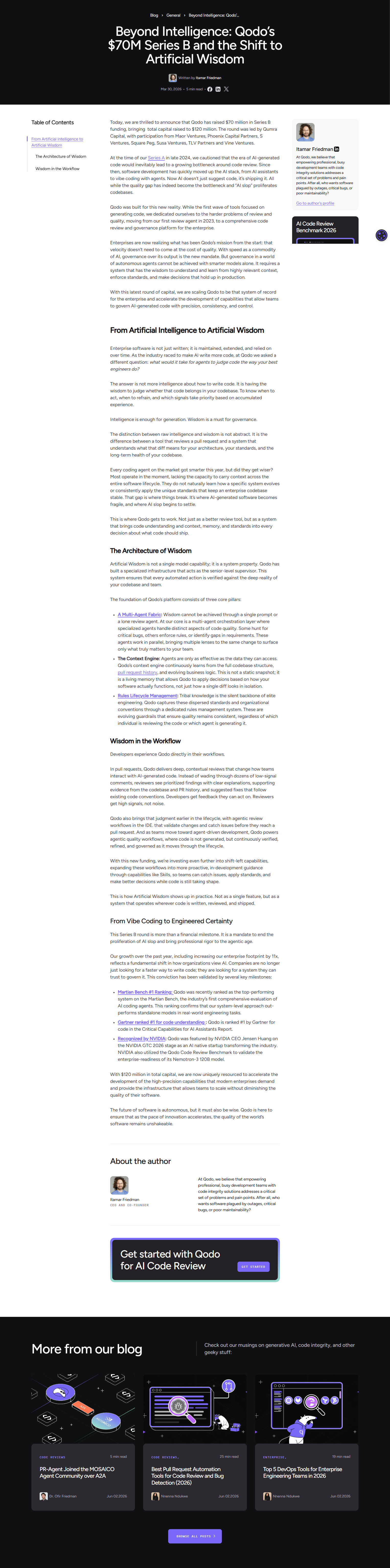 Blog Post @Qodo