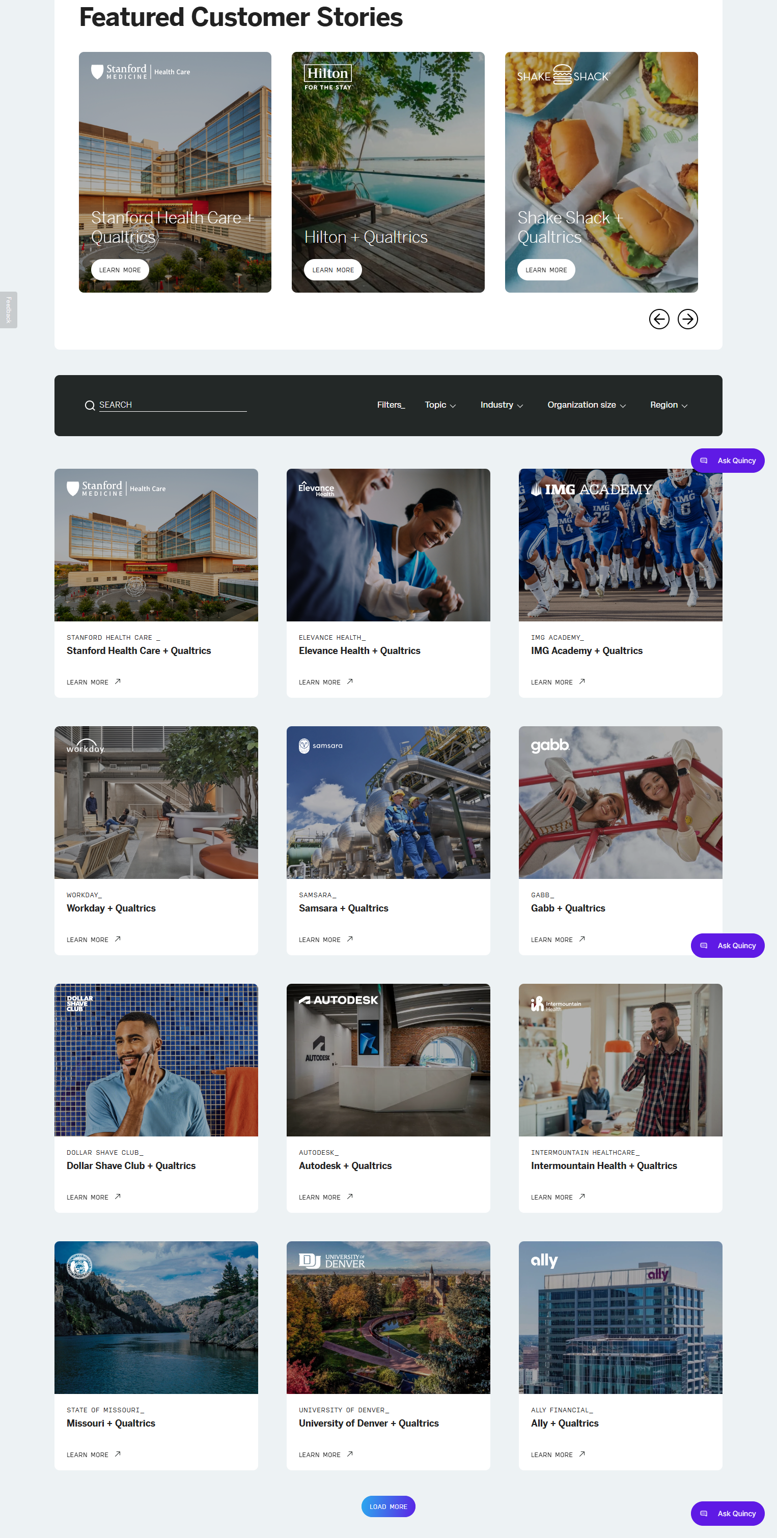Case Study Index @Qualtrics