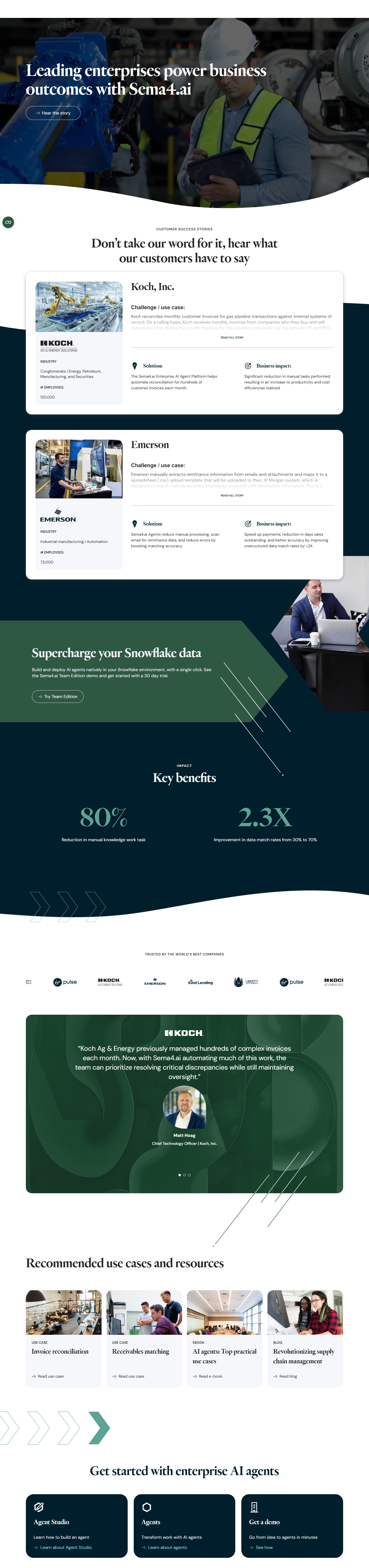 Case Study Index @Sema4.ai