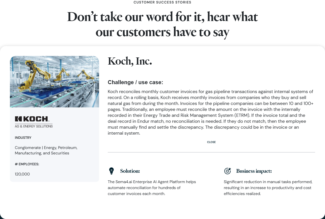 Case Study @Sema4.ai