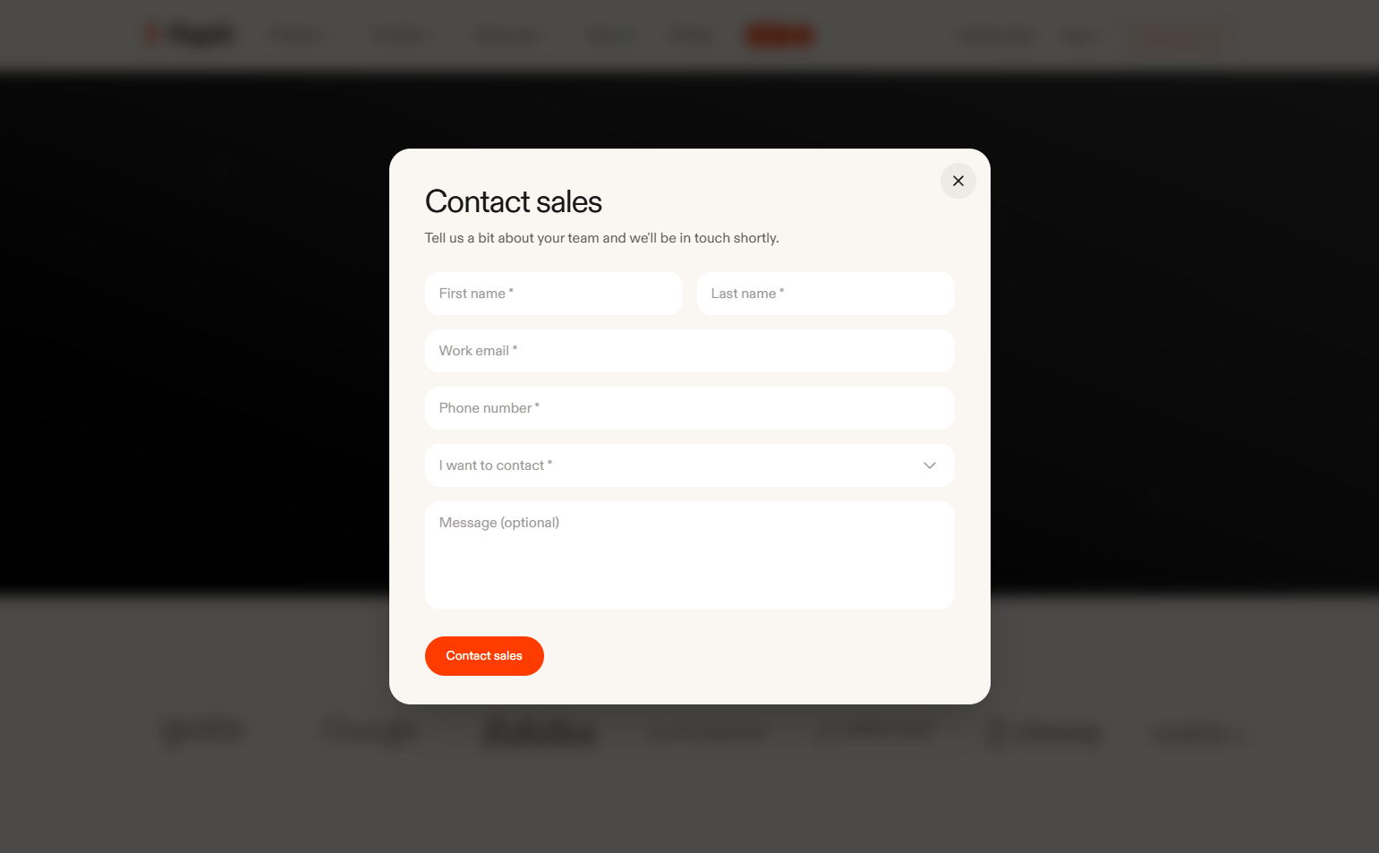 Contact Sales @Replit