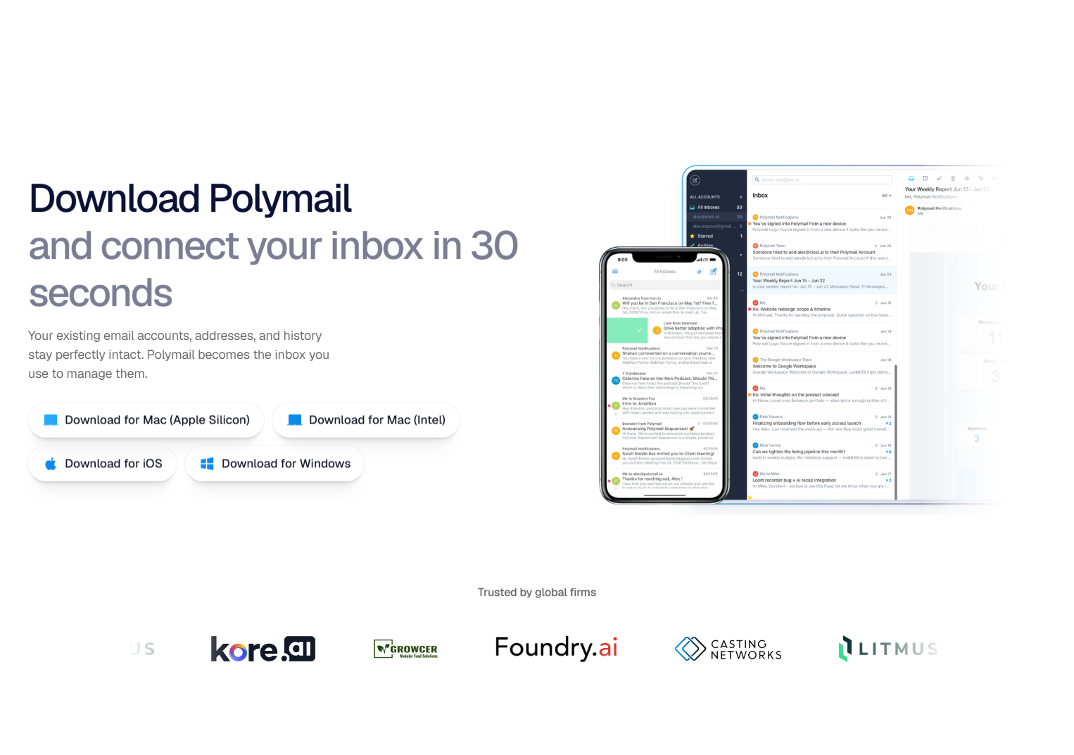 Download Page @Polymail