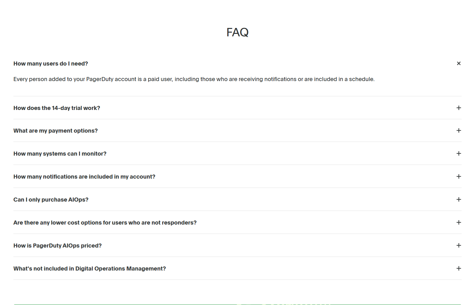 FAQ @PagerDuty