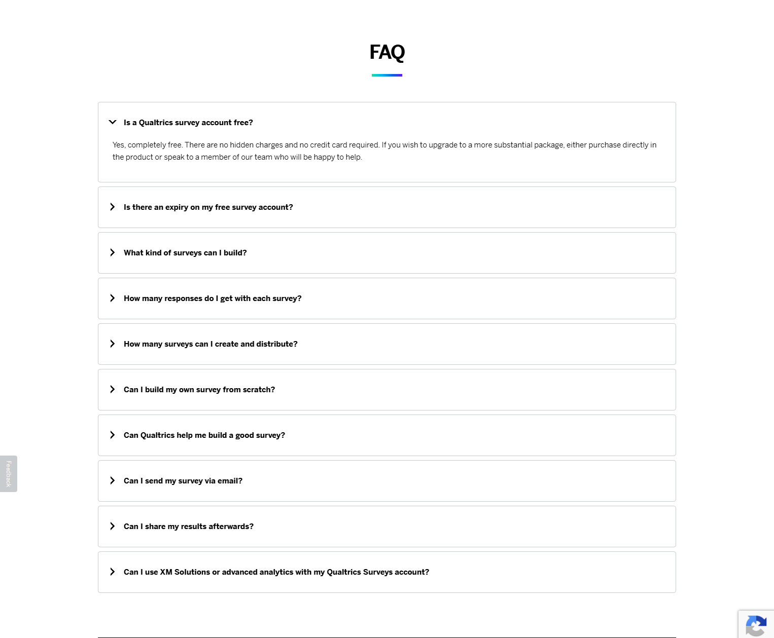 FAQ @Qualtrics