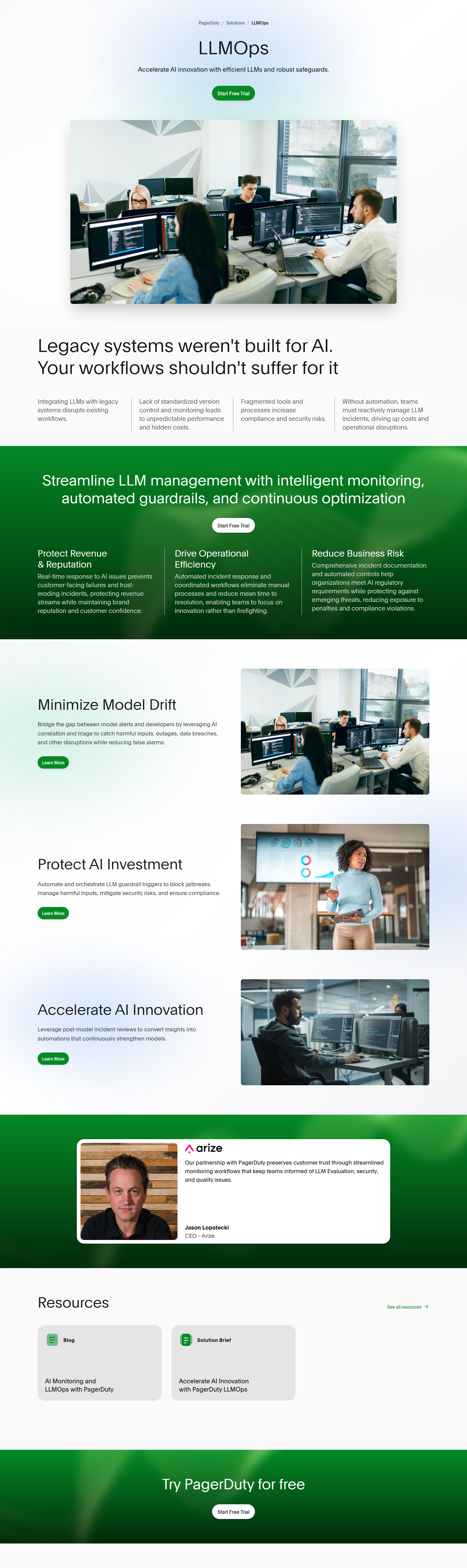 Features @PagerDuty